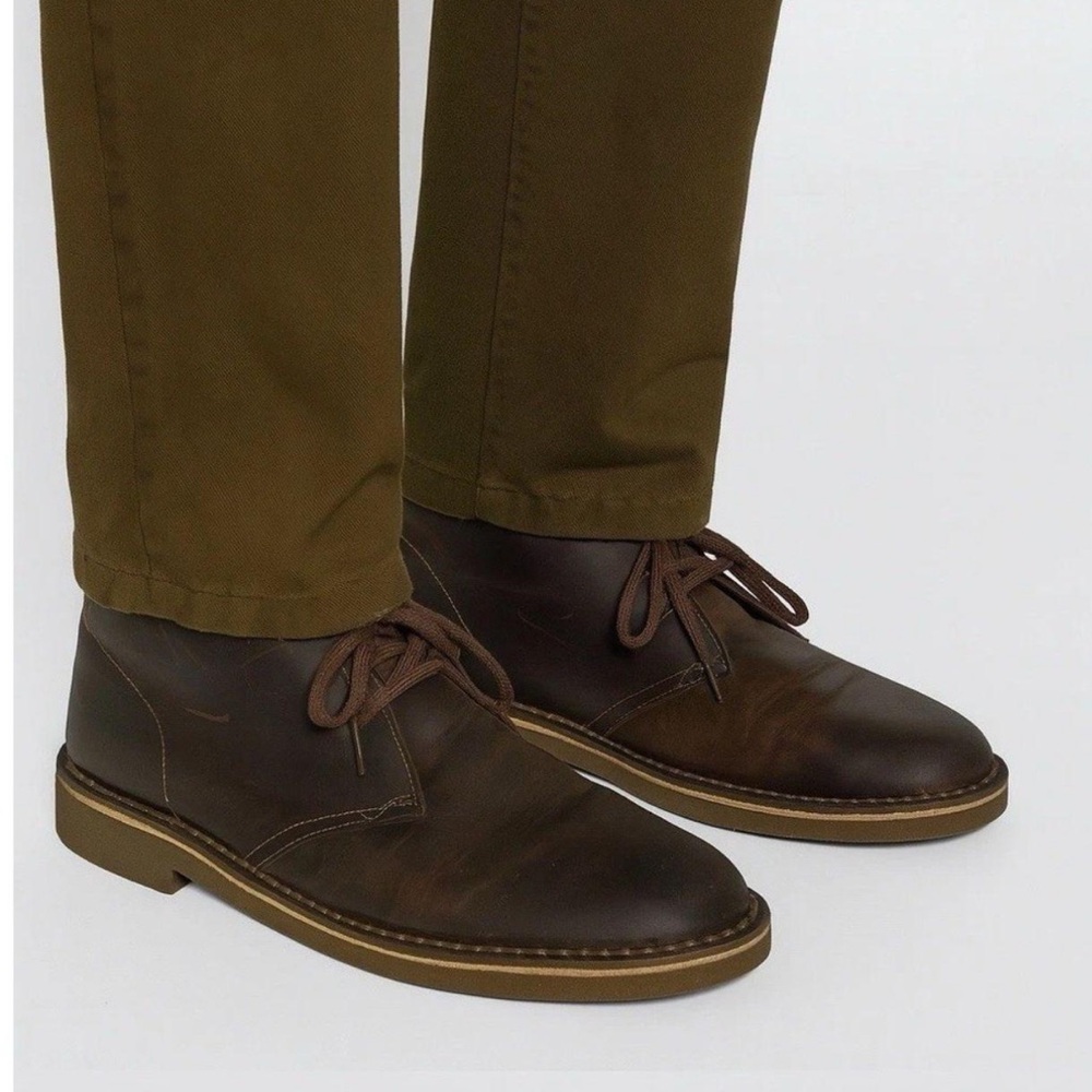 Clark’s Originals Men's‎ Sz 11 Chukka Desert Beeswax Brown Leather Lace-up Boot